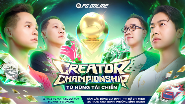 All Stars Sg Fc, Refund, Sbtc, Ngôi Sao Sân Cỏ tái xuất tại FC Online Creator Championship - Ảnh 1.
