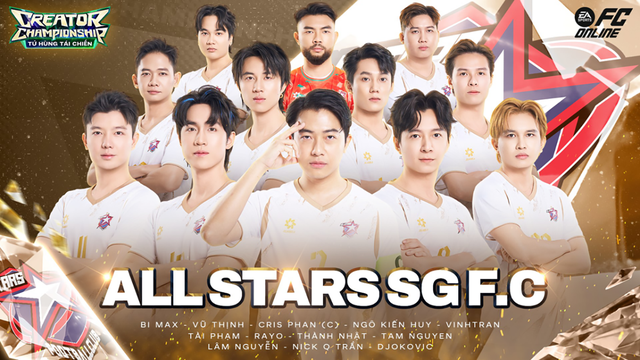 All Stars Sg Fc, Refund, Sbtc, Ngôi Sao Sân Cỏ tái xuất tại FC Online Creator Championship - Ảnh 2.