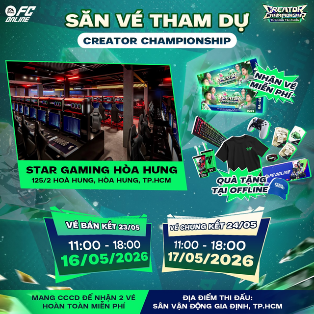 All Stars Sg Fc, Refund, Sbtc, Ngôi Sao Sân Cỏ tái xuất tại FC Online Creator Championship - Ảnh 6.