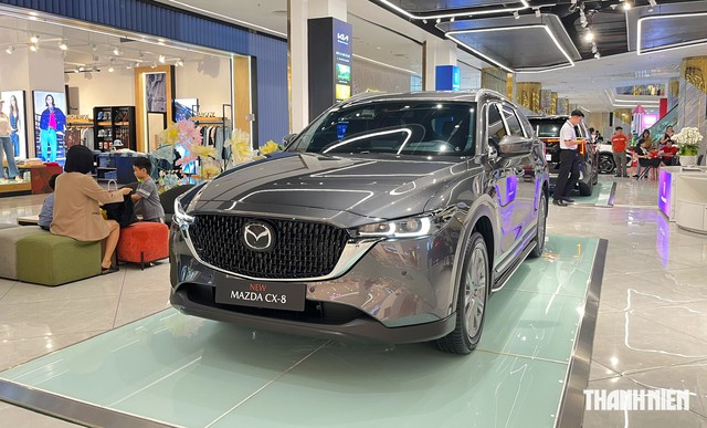 Mazda CX-8 thêm bản mới, lần đầu có giá khởi điểm dưới 900 triệu tại Việt Nam - Ảnh 1.