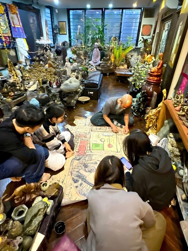Tranh da Trịnh Thắng - khi vẽ là một sự hành trì đầy xác quyết - Ảnh 3.