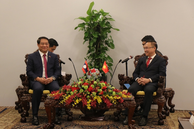 TP.HCM - Vientiane (Lào) thúc đẩy hợp tác giai đoạn mới - Ảnh 1.