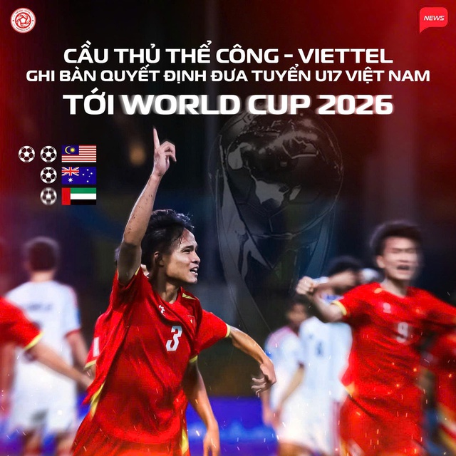 Từ Mạnh Cường U.17 Việt Nam đến giấc mơ World Cup: Thể Công Viettel tuyển sinh lớn nhất lịch sử- Ảnh 4. Từ Mạnh Cường U.17 Việt Nam đến giấc mơ World Cup: Thể Công Viettel tuyển sinh lớn nhất lịch sử- Ảnh 4.