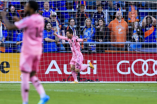 Messi phong độ rực sáng trước thềm World Cup, liên tiếp ghi bàn và kiến tạo- Ảnh 1. Messi phong độ rực sáng trước thềm World Cup, liên tiếp ghi bàn và kiến tạo- Ảnh 1.