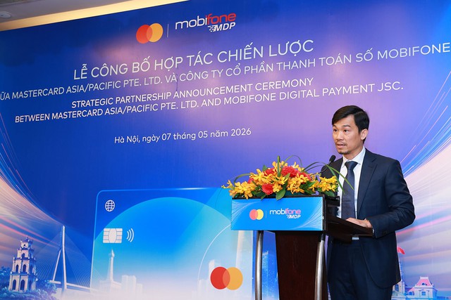 C&ocirc;ng ty CP Thanh to&aacute;n số MobiFone (MDP) bắt tay Mastercard th&uacute;c đẩy nền kinh tế số  - Ảnh 2.
