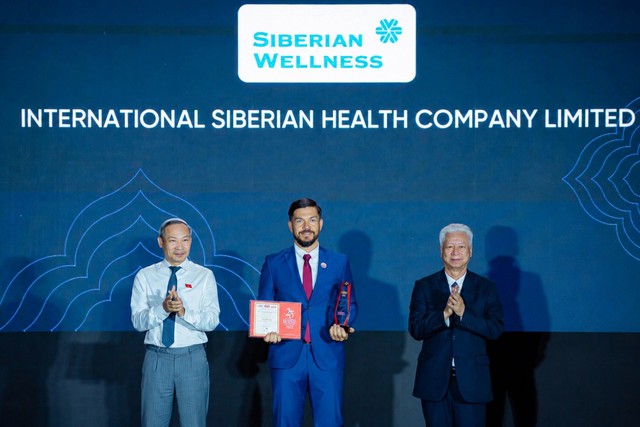 Công ty Siberian Health Quốc tế tiếp tục được vinh danh tại Giải thưởng Rồng Vàng 2026- Ảnh 1. Công ty Siberian Health Quốc tế tiếp tục được vinh danh tại Giải thưởng Rồng Vàng 2026- Ảnh 1.