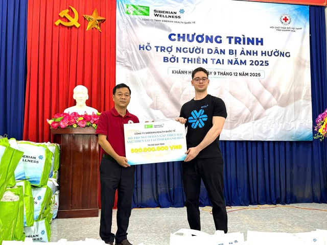 Công ty Siberian Health Quốc tế tiếp tục được vinh danh tại Giải thưởng Rồng Vàng 2026- Ảnh 4. Công ty Siberian Health Quốc tế tiếp tục được vinh danh tại Giải thưởng Rồng Vàng 2026- Ảnh 4.