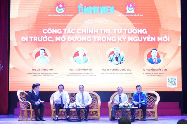 C&ocirc;ng t&aacute;c ch&iacute;nh trị, tư tưởng phải "chạm" tới thanh ni&ecirc;n - Ảnh 1.