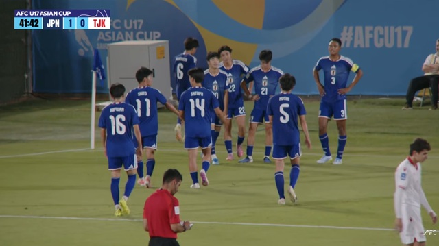 U.17 Nhật Bản mạnh vượt trội, thắng cực đậm Tajikistan: Dễ d&agrave;ng v&agrave;o b&aacute;n kết U.17 ch&acirc;u &Aacute;- Ảnh 1.