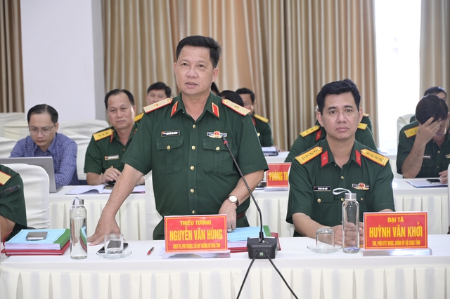 Thiếu tướng Nguyễn Văn Hùng làm Chỉ huy trưởng Bộ Chỉ huy Quân sự An Giang- Ảnh 2.