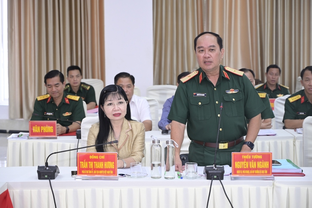 Thiếu tướng Nguyễn Văn Hùng làm Chỉ huy trưởng Bộ Chỉ huy Quân sự An Giang- Ảnh 3.