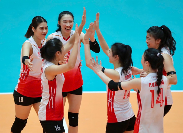 CLB Binh chủng Th&ocirc;ng tin thắng trận mở m&agrave;n giải b&oacute;ng chuyền nữ quốc tế VTV9-B&igrave;nh Điền- Ảnh 3.