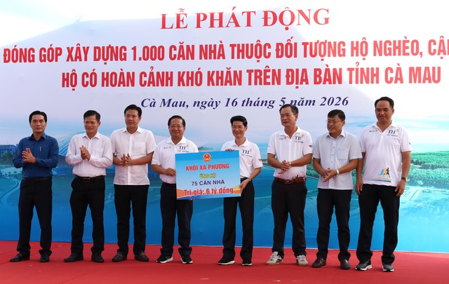 C&agrave; Mau ph&aacute;t động x&acirc;y 1.000 căn nh&agrave;, k&ecirc;u gọi to&agrave;n d&acirc;n chung tay gi&uacute;p người ngh&egrave;o - Ảnh 4.