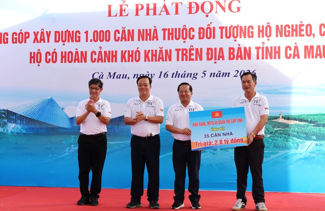 C&agrave; Mau ph&aacute;t động x&acirc;y 1.000 căn nh&agrave;, k&ecirc;u gọi to&agrave;n d&acirc;n chung tay gi&uacute;p người ngh&egrave;o - Ảnh 2.