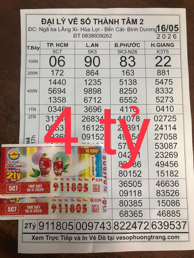 TP.HCM: Người đàn ông trung niên trúng 4 tỉ xổ số miền Nam đổi thưởng... 'thần tốc' - Ảnh 1.