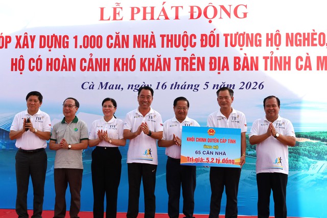 C&agrave; Mau ph&aacute;t động x&acirc;y 1.000 căn nh&agrave;, k&ecirc;u gọi to&agrave;n d&acirc;n chung tay gi&uacute;p người ngh&egrave;o - Ảnh 3.