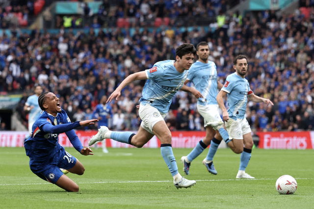 Quật ngã Chelsea, Man City chinh phục thành công FA Cup- Ảnh 1. Quật ngã Chelsea, Man City chinh phục thành công FA Cup- Ảnh 1.