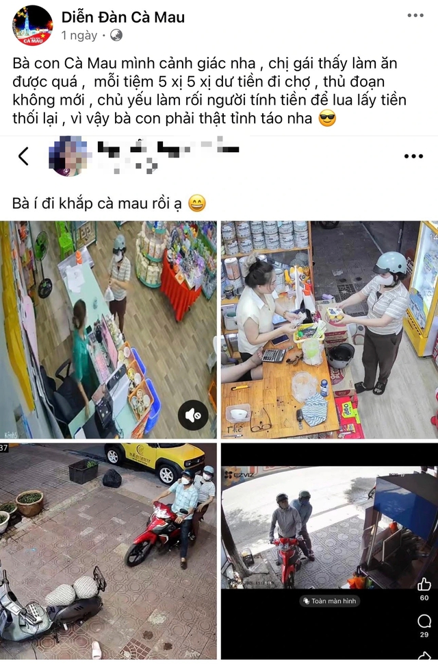 Cảnh gi&aacute;c chi&ecirc;u trả tiền rồi đổi &yacute; xuất hiện tại nhiều tiệm tạp h&oacute;a C&agrave; Mau  - Ảnh 1.