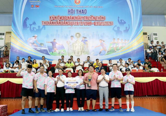 Thi hành án dân sự TP.HCM hội thao kỷ niệm 80 năm ngày truyền thống- Ảnh 3. Thi hành án dân sự TP.HCM hội thao kỷ niệm 80 năm ngày truyền thống- Ảnh 3.