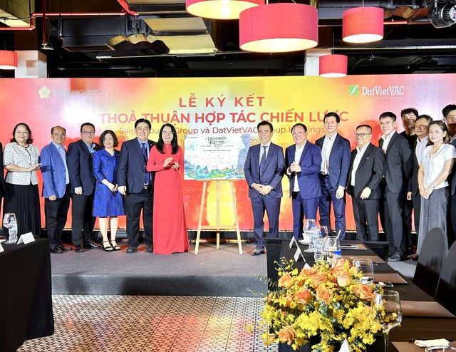 DatVietVAC v&agrave; Saigontourist Group hợp t&aacute;c ph&aacute;t triển hệ sinh th&aacute;i văn h&oacute;a du lịch- Ảnh 2.