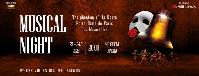 Nhạc trưởng Đồng Quang Vinh cùng dàn nghệ sĩ opera Việt hội ngộ trong Musical Night - Ảnh 1.