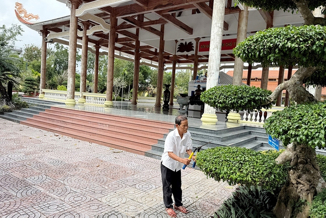 Chuyện tử tế: Người thương binh hơn 50 năm chăm sóc đền thờ Bác Hồ - Ảnh 3.