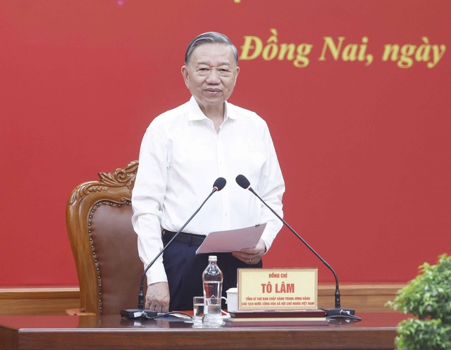 Tổng B&iacute; thư, Chủ tịch nước T&ocirc; L&acirc;m: Kiến tạo m&ocirc; h&igrave;nh tăng trưởng mới - Ảnh 2.