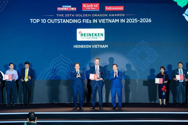HEINEKEN Việt Nam tiếp tục được vinh danh nhờ nỗ lực ti&ecirc;n phong ph&aacute;t triển bền vững - Ảnh 1.