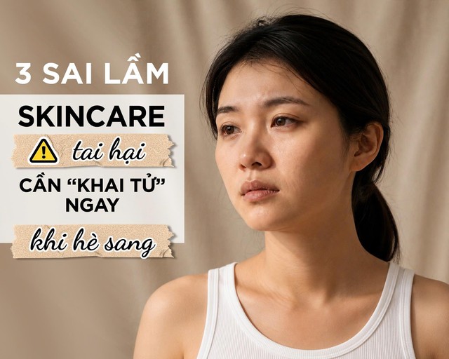 Đừng để da 'kêu cứu': 3 sai lầm skincare tai hại nên ngưng ngay khi hè sang - Ảnh 1.