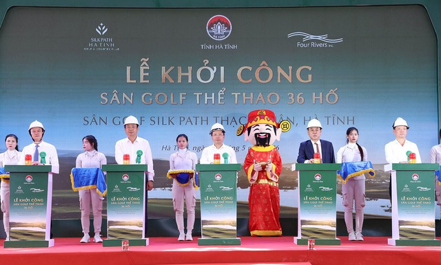 Khởi công sân golf 36 hố đẳng cấp quốc tế tại Hà Tĩnh- Ảnh 1. Khởi công sân golf 36 hố đẳng cấp quốc tế tại Hà Tĩnh- Ảnh 1.