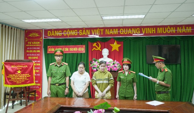 Bắt 2 nữ giám đốc lừa đảo hơn 5,5 tỉ đồng bằng chiêu ‘xuất khẩu lao động’ - Ảnh 1.