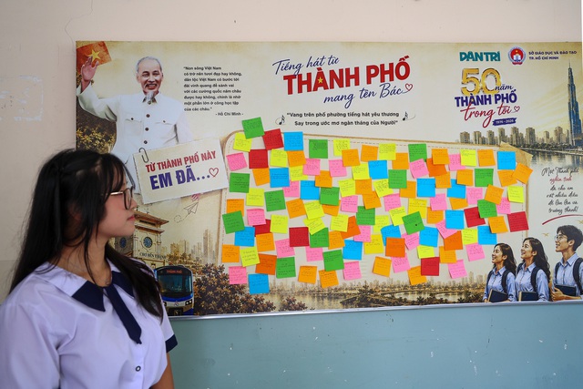 Khởi động cuộc thi '50 năm Thành phố trong tôi' dành cho học sinh, sinh viên - Ảnh 1.