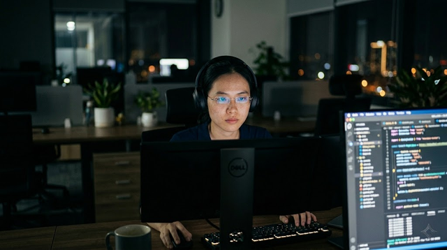 Mắt bị bào mòn âm thầm bởi 3 tác hại này vì ngồi máy tính cả ngày - Ảnh 1.