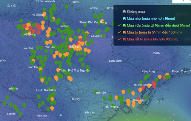  Miền Bắc mưa lớn 3 ngày tới- Ảnh 1.