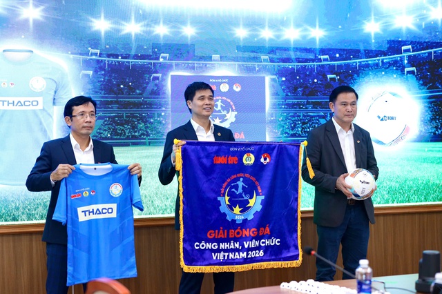 48 đội tham dự giải bóng đá công nhân, viên chức Việt Nam 2026- Ảnh 1. 48 đội tham dự giải bóng đá công nhân, viên chức Việt Nam 2026- Ảnh 1.