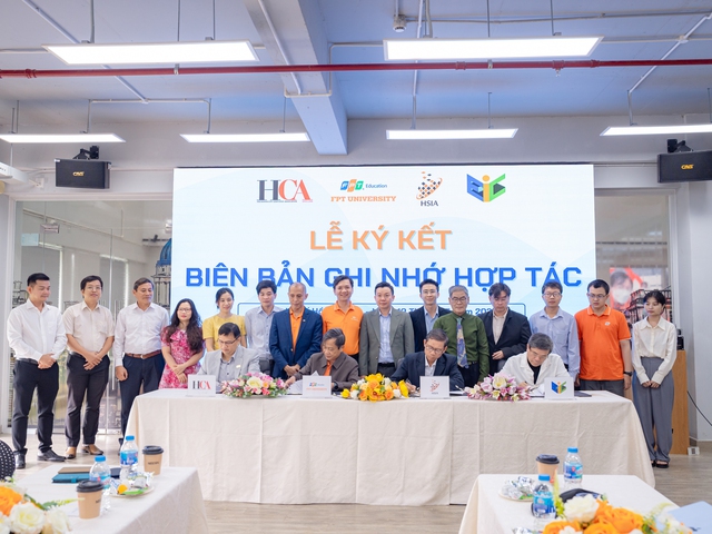 Trường đại học FPT ký kết hợp tác cùng 3 hiệp hội công nghệ lớn tại TP.HCM - Ảnh 1.