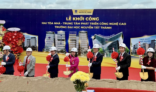 Xây dựng 2 tòa nhà công nghệ cao 300 tỉ đồng phục vụ nghiên cứu, giảng dạy - Ảnh 1.