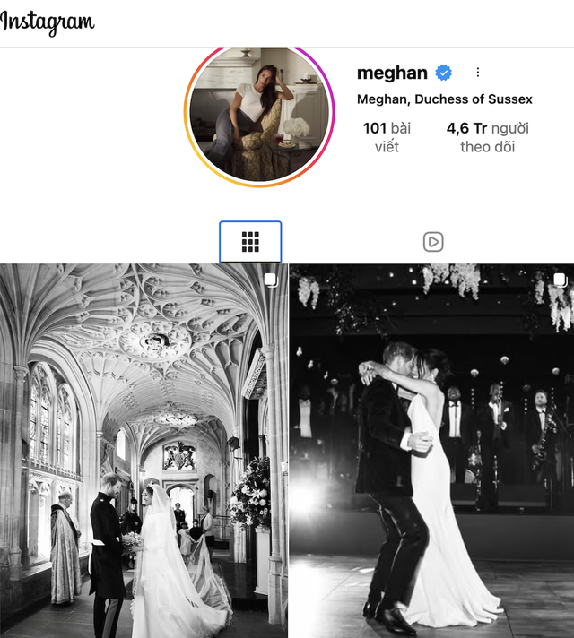 Meghan Markle bất ngờ tung loạt ảnh cưới chưa từng công bố - Ảnh 2.