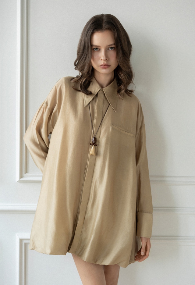Sức hút tối giản từ trang phục trắng, đen, beige- Ảnh 9.