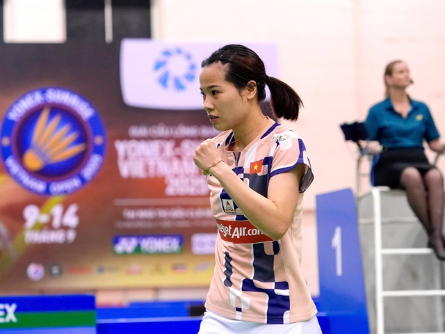 Nguyễn Thùy Linh ngược dòng ngoạn mục, thắng tay vợt hạng 33 thế giới ở giải cầu lông Malaysia Masters - Ảnh 1.