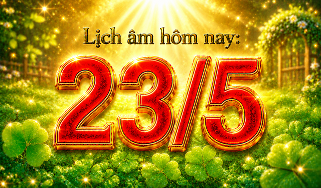  Ngày 23.5 là ngày gì mà người Việt mong may mắn gõ cửa? - Ảnh 1.
