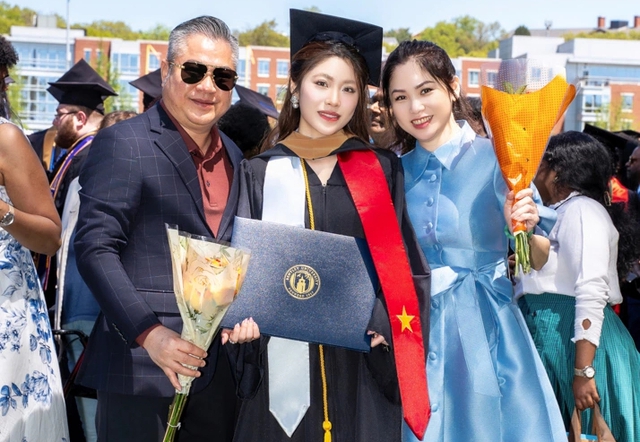 Hoa hậu Việt biết 4 thứ tiếng, tốt nghiệp đại học loại Xuất sắc tại Mỹ - Ảnh 2.