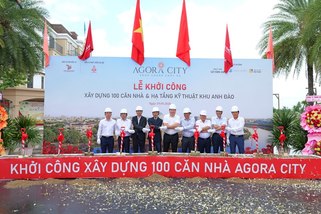 Agora City xây 100 nhà phố đón làn sóng chuyên gia KCN liền kề - Ảnh 1.