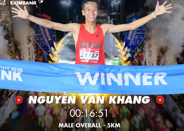 Nhiều kỷ lục đáng kinh ngạc ở giải chạy đêm TP.HCM - Ảnh 3. Nhiều kỷ lục đáng kinh ngạc ở giải chạy đêm TP.HCM - Ảnh 3.