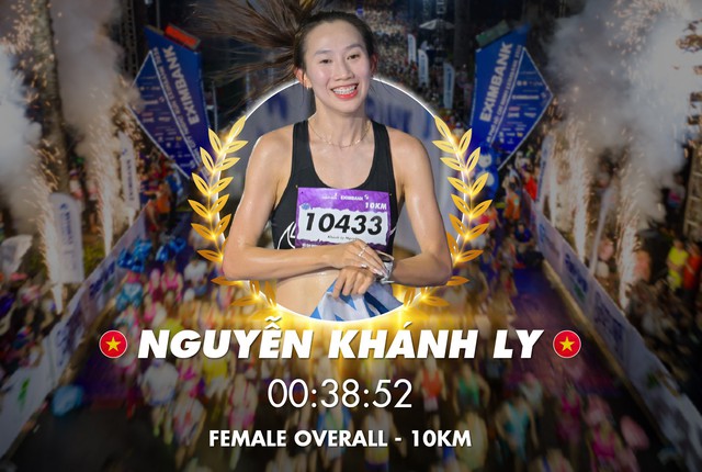 Nhiều kỷ lục đáng kinh ngạc ở giải chạy đêm TP.HCM - Ảnh 4. Nhiều kỷ lục đáng kinh ngạc ở giải chạy đêm TP.HCM - Ảnh 4.