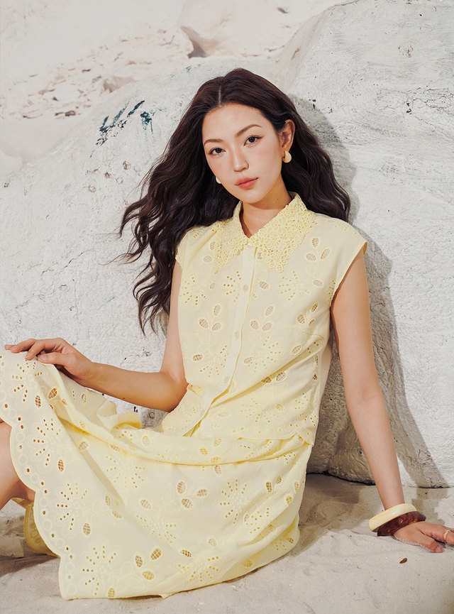 Phối đồ đồng bộ chuẩn đẹp mùa này - Ảnh 1.