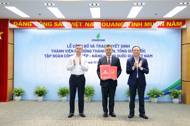 Ông Lê Mạnh Cường được bổ nhiệm làm Tổng giám đốc Petrovietnam - Ảnh 1.