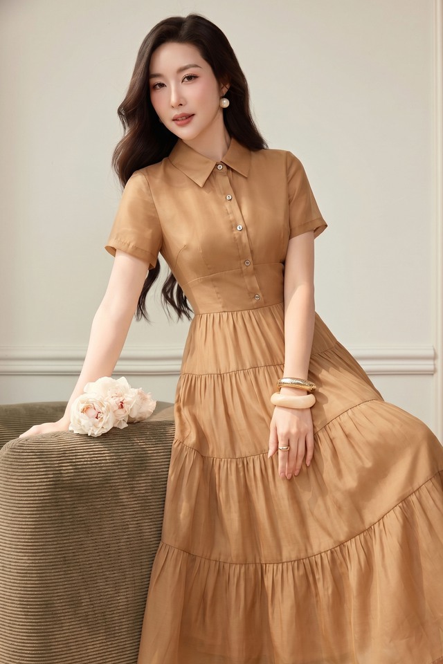 Váy chiết eo - Ảnh 3.
