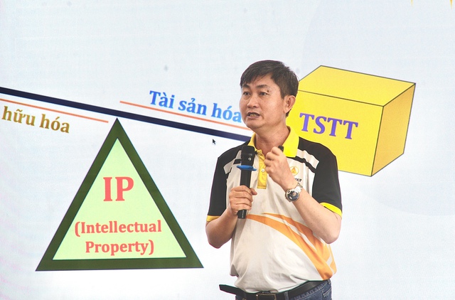 100 chủ doanh nghiệp phường Minh Phụng 'đi học' về sở hữu trí tuệ, vì sao? - Ảnh 2.