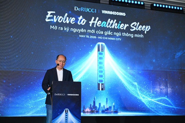 Khai trương showroom DeRUCCI VINABEDDING - Hệ thống chăm sóc giấc ngủ thông minh - Ảnh 2.